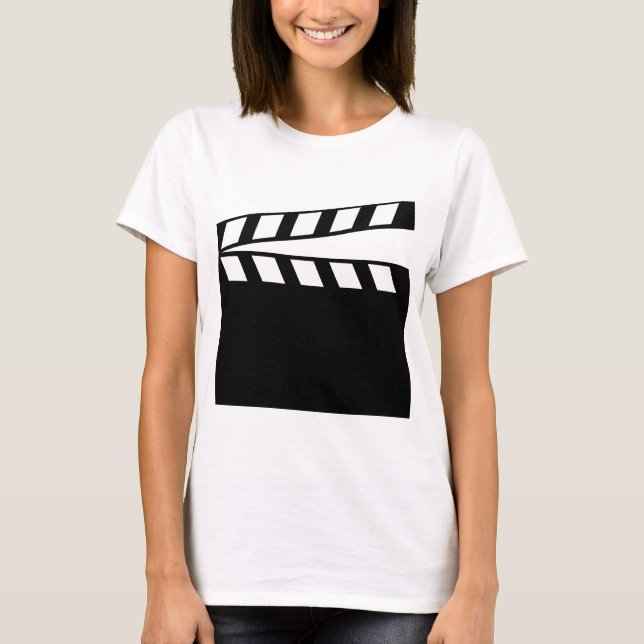 Filma filmclapperen tee shirt (Framsida)