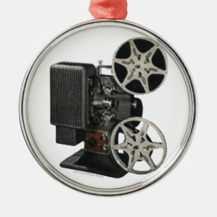Filma projektorn 1947 julgransprydnad metall
