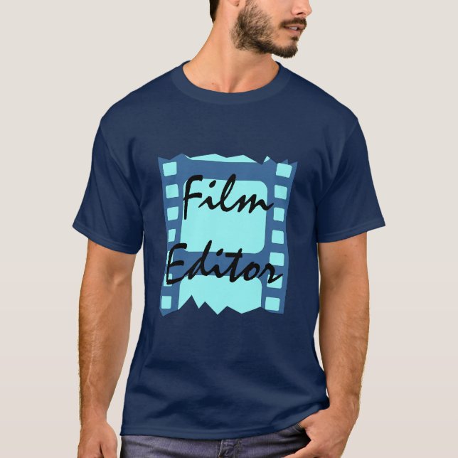 FILMA REDAKTÖREN SOM ATT STUDERA FILMAR T-TRÖJA, T-SHIRT (Framsida)