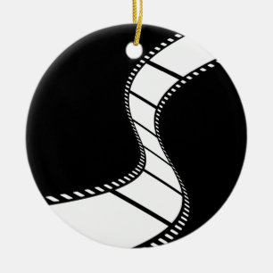 Filma remsan julgransprydnad keramik