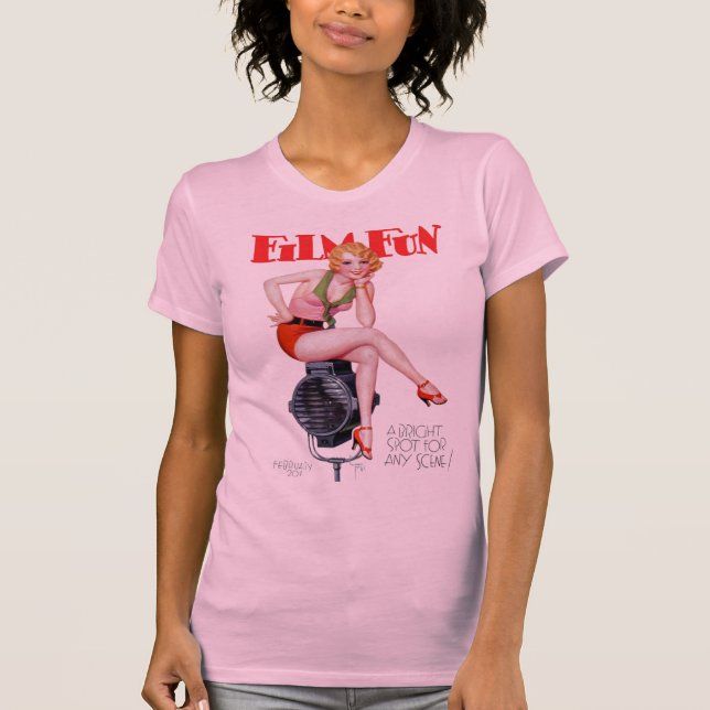 Filma roligt! tee (Framsida)