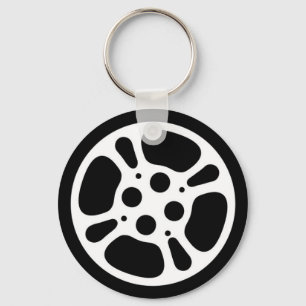 Filma rullen/filmrullen Keychain Nyckelring