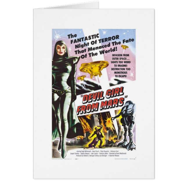 Filmaffischer Hälsningskort (Framsidan)