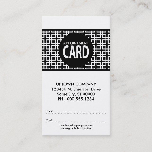 filmavtalskort tidsbeställning kort (Framsida)