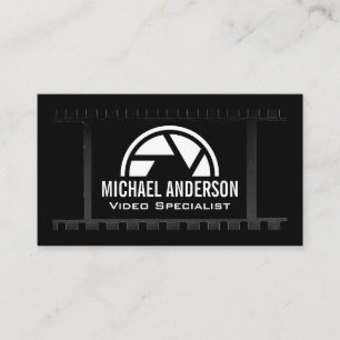 Filmbakgrund Kameravskiljare, Logotyp Visitkort