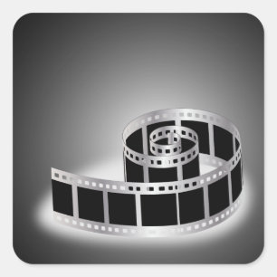 Filmband Fyrkantigt Klistermärke