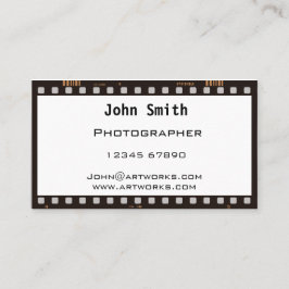 Filmband Visitkort