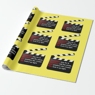 Filmbesättning är en figursättning på nya film presentpapper