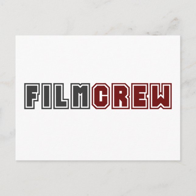 Filmbesättning Vykort (Framsida)