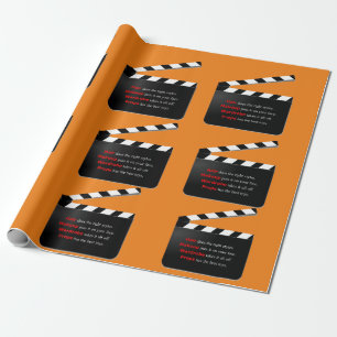 Filmbesättningen figurerar Hair och Makeup Presentpapper