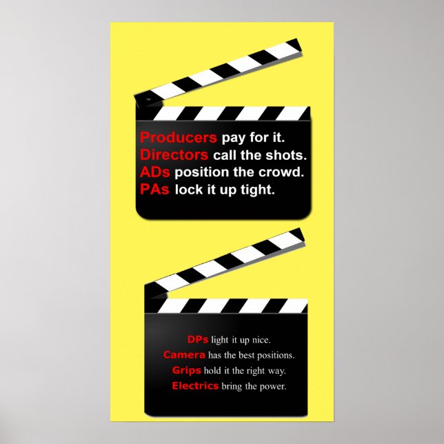 Filmbesättningen har skapat nya filmföreställninga poster (Framsidan)