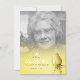 Filmbildsminne i gul ros, dikt