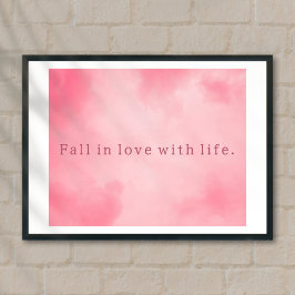 Filmcitat rosa himmel poster enkelt