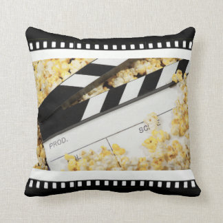 FilmClapboard och Popcorndekorativ kudde