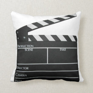 Filmclapboarden filmar filmskaparedekorativ kudde