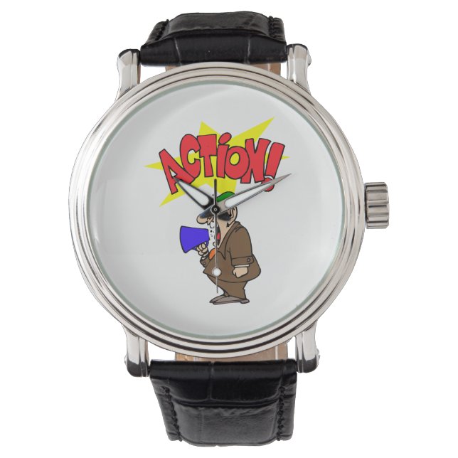 Filmdirektör Armbandsur (Framsida)