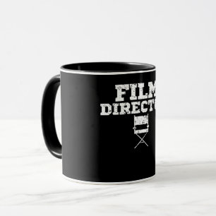 Filmdirektör Movie Crew School Apparat Birthday Mugg