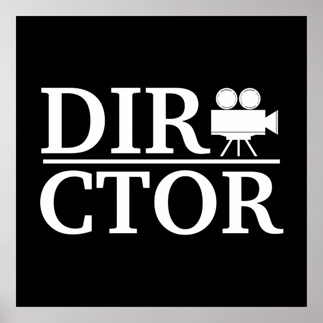 Filmdirektör Poster (Framsidan)