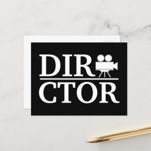 Filmdirektör Vykort