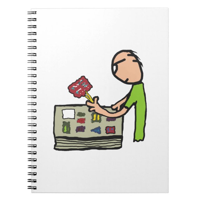 Filmedan Frimärke CollTING Anteckningsbok (Framsidan)