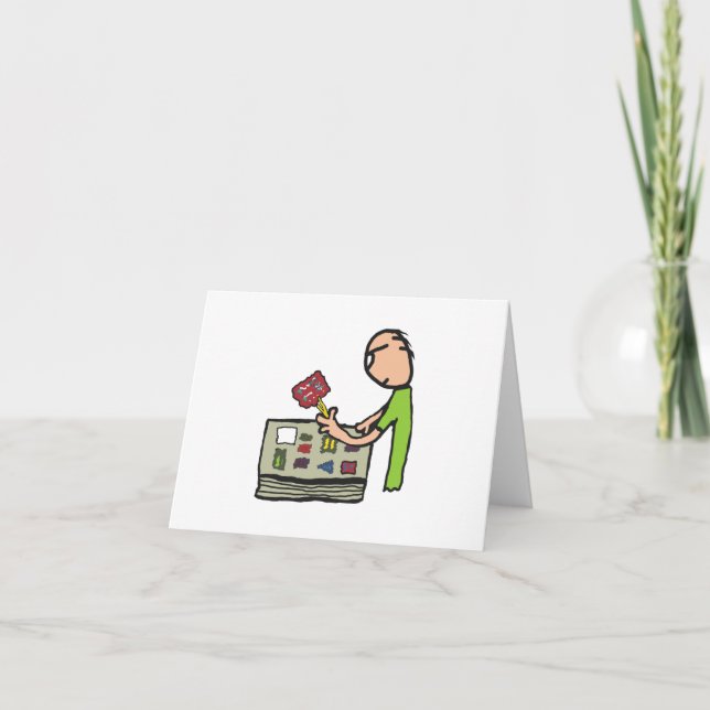 Filmedan Frimärke CollTING Kort (Framsida)