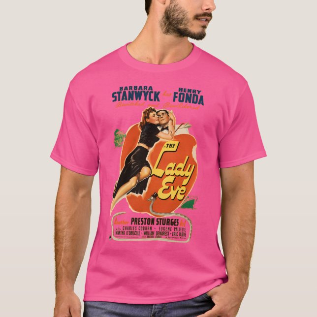 Filmen Dam Kväll Poster T Shirt (Framsida)