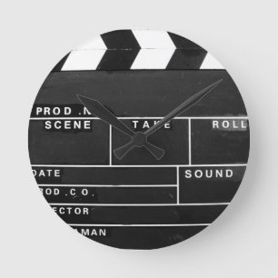 filmen filmar videopp tillverkare som clapperen rund klocka