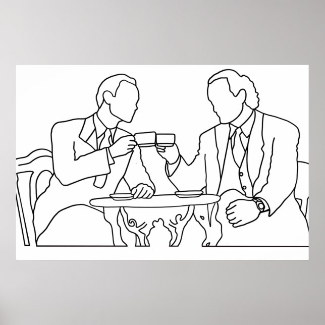 Filmer och bedragare poster (Framsidan)