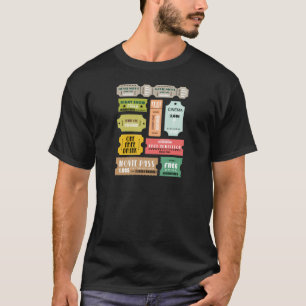 Filmerkännandebiljetter Tee Shirt
