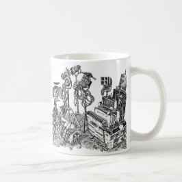 Filmfattande & elkraft kaffemugg