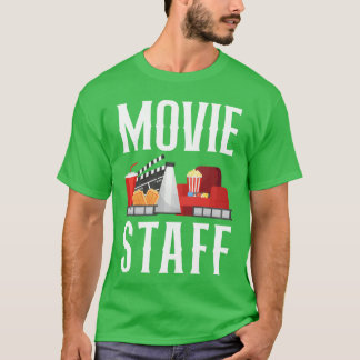 Filmfilmflicka i Movie Night Movie T Shirt