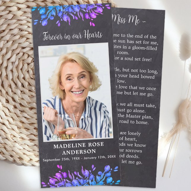 Filmfoto för botaniskt memorialfack meny (Skapare uppladdad)