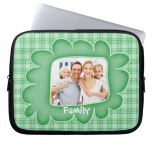Filmfoto Laptop sleeve med inlagd Grönt