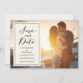 Filmfoto Spara datumet i den moderna klassiska ivo Inbjudningar