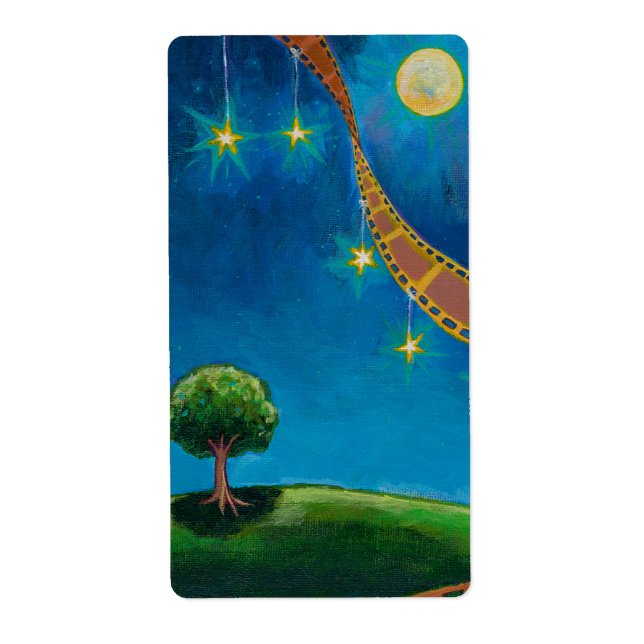 Filmfotografering roligt landskapsmålning fraktsedel (Framsidan)