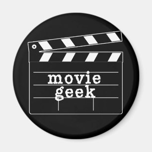 FilmGeek med clapboarden Magnet