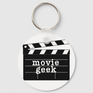 FilmGeek med clapboarden Nyckelring