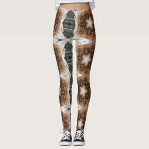 Filmhår bryr sig inte om roligtens geometriska bal leggings