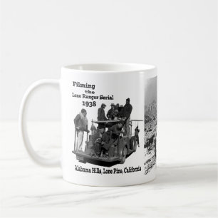 Filming the 'Lone Skogsvaktare Serial' 1936 Kaffemugg