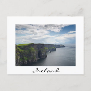 Filmklipp i Irland - vykort för vit text