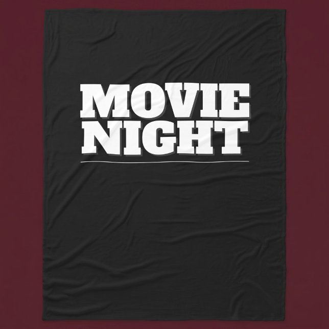 Filmkväll Fleecefilt (Skapare uppladdad)