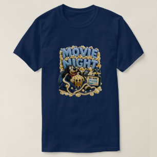 Filmkväll Pausa Rolig Mysig T Shirt