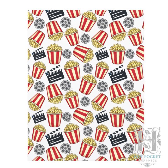 Filmkvälls Scrapbookpapper (Skapare uppladdad)