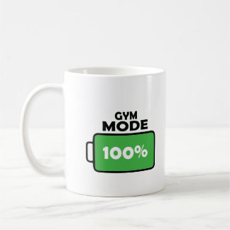 Filmläge 100 % Fullt Charge Motivation Coffee Älsk Kaffemugg