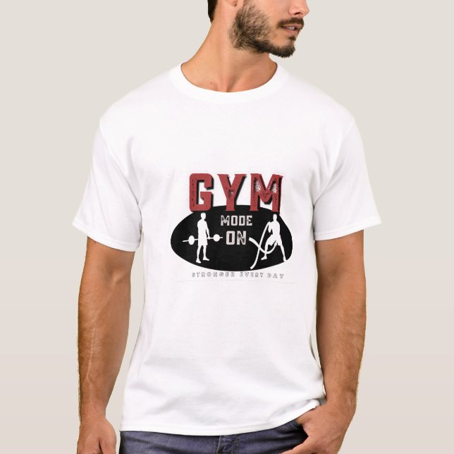 Filmläge på | Starkare varje dag, träning T Shirt (Framsida)