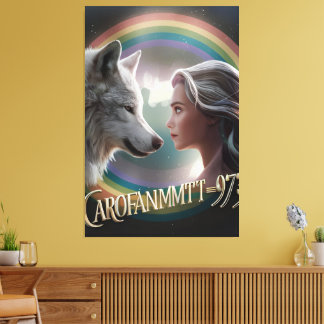 Filmlös konst och Poster på arbetsytans konstnärli Canvastryck