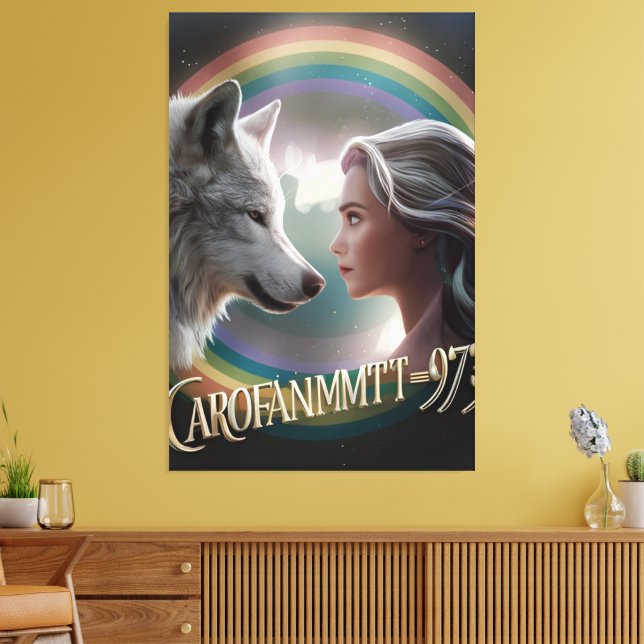 Filmlös konst och Poster på arbetsytans konstnärli Canvastryck (Insitu (Vardagsrum))