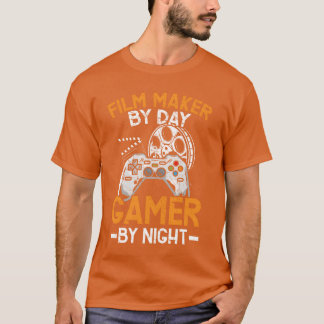 Filmmakare efter dagspelsspelare efter nattfilmspe t shirt