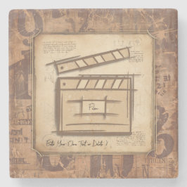 Filmmakare, skådespelare, filmregissörer, presentk stenunderlägg