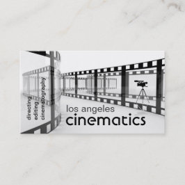 filmmakares affärskort visitkort
